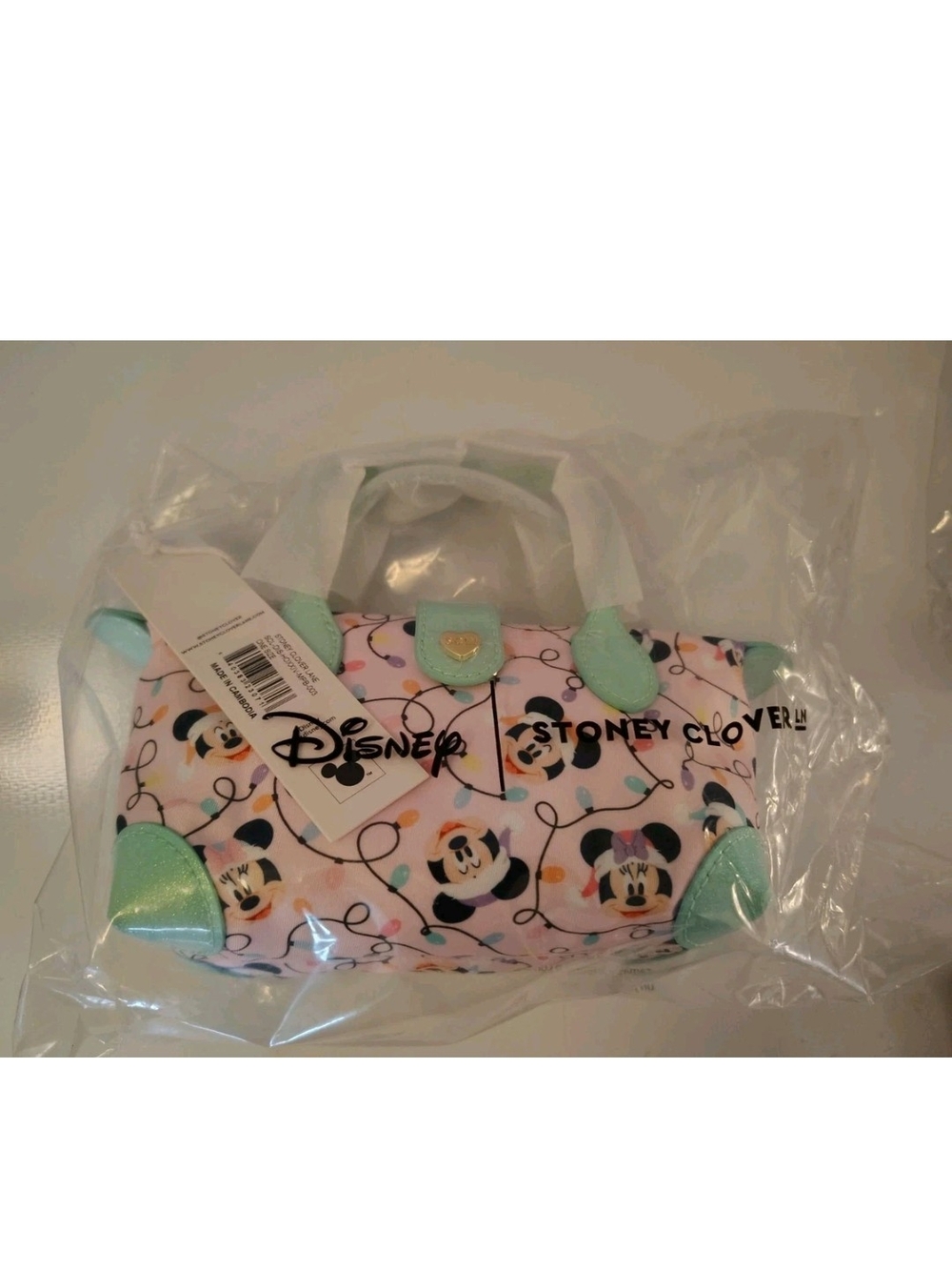 Stoney Clover Lane Disney Christmas Pouchette Crossbody 01 - Picture 2 of 4